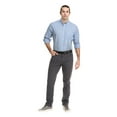 thumbnail image 3 of Arrow Men’s Hamilton Plaid Button Down Dress Shirt with Long Sleeves, 3 of 4