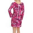 thumbnail image 4 of Women's Colored Venetian Printed Dress, 4 of 5