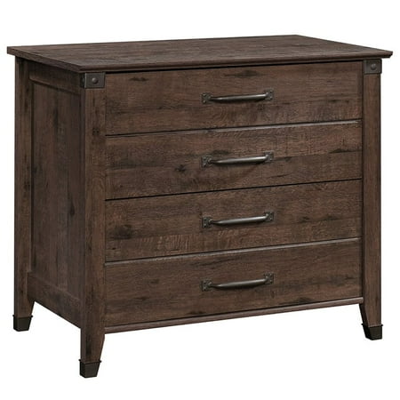 Pemberly Row 2 Drawer Lateral File Cabinet In Coffee Oak Pemberly Row 2 Drawer Lateral File Cabinet In Coffee Oak