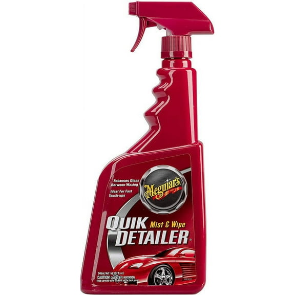 Meguiar's A3332 Quik Detailer Mist & Wipe 32Oz