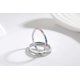 thumbnail image 1 of Anillo de arcoíris, anillo de eternidad pequeño anillo colorido, anillo de apilamiento de dedo simple, plata, 1 pieza ShuxiuWang 9024735167709, 1 of 1
