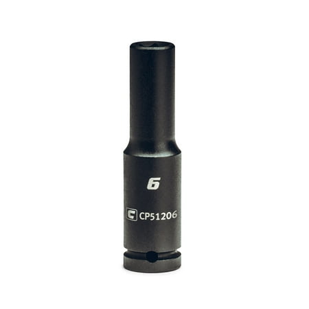 

Capri Tools 6 mm Deep Impact Socket 1/4-Inch Drive 6-Point Metric