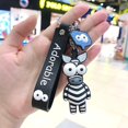 thumbnail image 1 of Cartoon- Pvc Zebra, Giraffe, Keychain, Car Key Ring Toy, 1 of 4