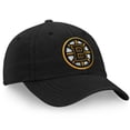 thumbnail image 3 of Women's Fanatics Black Boston Bruins Core Primary Logo Adjustable Hat, 3 of 4