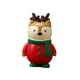 thumbnail image 5 of Adornos navideños de escritorio, muñecos artísticos de resina, figuritas de animales, decoración navideña para centro de mesa, chimenea, decoración de Rojo CUTICAT Estatuilla de felpa, 5 of 8