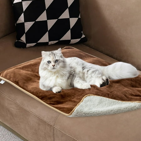 HongHeng Fleece Pet Mat Winter Mat Warm Thickeneds Sleeping Mat Blankets Litter Pet Litter Warming Litter