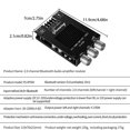thumbnail image 3 of Tholdsy Placa amplificadora de potencia, módulo amplificador de Audio V5.0 compatible con Bluetooth Digital, equipo de amplificación de Sistemas de cine en casa, 3 of 6