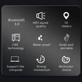 thumbnail image 2 of Mini Bluetooth Sonido de alta definición para el hogar, senderismo azul Baoblaze pequeño reproductor bluetooth, 2 of 8