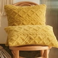 thumbnail image 2 of Funda de almohada elástica de jacquard, ligera, de lujo, para oficina, dormitorio, sofá, funda de almohada que no incluye el núcleo de la almohada, 2 of 5