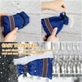 thumbnail image 4 of Reusable Outdoor Faucet Cover 10”H x 6.3”W, Waterproof Faucet Insulation Cover Protector, Thickened Faucet Spigot Covers for Winter Freeze Protection Pipe Insulation 2 Pcs, 4 of 7