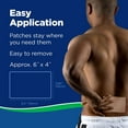 thumbnail image 3 of Salonpas Large Pain Relieving Patch, 5.67" x 3.62", 6 Patches (Pack of 9), 3 of 6