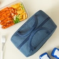 thumbnail image 7 of Grandest Birch Waterproof Lunch Bag Large Capacity Waterproof Fabric Reusable Lunch Box Container Tote Bag for Office, 7 of 7