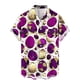 thumbnail image 4 of Ceisia Easter Graphic Print Shirt Men's Relaxed Fit Short Sleeve Button-Down Casual Top with Pocket White XXL Gifts, 4 of 4