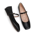 thumbnail image 5 of Norvail Womens Square Toe Mary Jane Flats, Classic Ballet Slip On Dress Shoes, Comfortable Casual Work Office Shoes for Daily Walking, 5 of 8