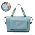 thumbnail image 1 of Travel Duffel Bags Large Size Nylon Expandable Luggage Tote Bag, 1 of 5