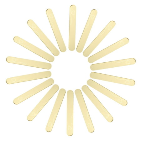 

NUOLUX 20PCS Ice Cream Stick Creative Popsicle Stick Delicate Natural Popsicle Stick