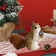 thumbnail image 4 of Decoraciones Del Árbol de Navidad Lindas Ardillas Realistas Colgando Figuras de Pino Conos Animales Del Bosque, Espuma Marrón 12.6x5.91x2.36In, Mini Árbol de Navidad, 4 of 6