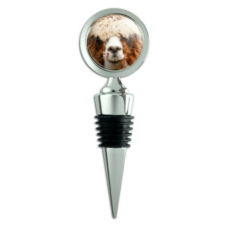 

Brown Alpaca Wine Bottle Stopper