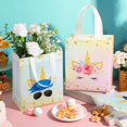 thumbnail image 3 of Bolsas para fiestas Locmeo Unicorn, reutilizables, no tejidas, 24 unidades, 3 of 7