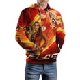 thumbnail image 6 of The Flash Mens Womens Novelty Hoodie 3D Print Pullover Hooded Long Sleeve Sweatshirts Tops Blouse with Pocket, 6 of 8