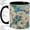 Black, variant on Daisy Ladybug Accent Mug, 11oz Ceramic Coffee Cup for Garden Lovers