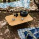 thumbnail image 2 of Camping Table, Small Folding Desk for Outdoor Use, Portable Lightweight Furniture for Car, Garden, Balcony, 17.72 x 11.81 x 7.76 Inches, 2 of 5