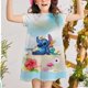 thumbnail image 2 of Disney Minnie Mickey Mouse estampado niñas vestido 2022 niñas vestidos de verano 3D niños ropa diaria para niños vestidos de manga corta 5T Gao Jinjia LED, 2 of 2
