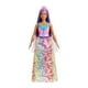 thumbnail image 1 of Muñeca Barbie Dreamtopia Princesa Cabello Morado Corona Rosa, 1 of 4