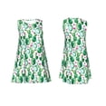 thumbnail image 7 of Lsque Cactus Plants Pattern Summer Dresses for Women – Sleeveless T-Shirt Swing Sundress, Perfect for the Beach and Casual Days, 7 of 7