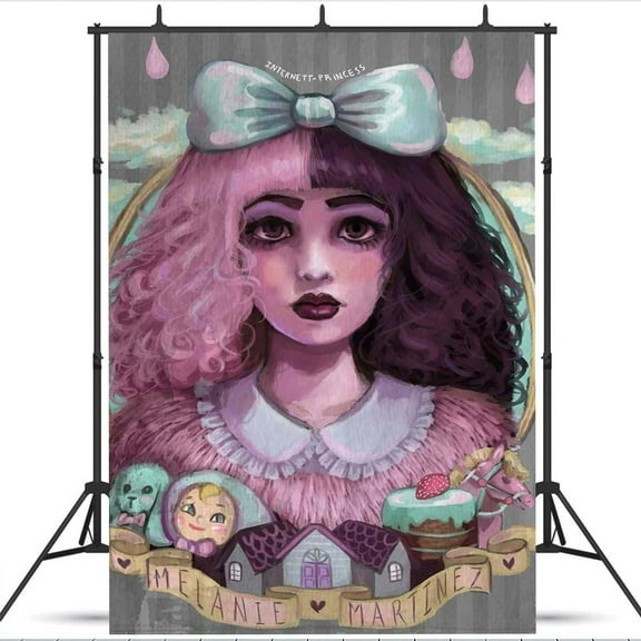 Melanie Martinez school Taspestry Wall Decor Background Backdrop Party Supplies Banner Poster Decor Decorations