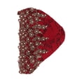 thumbnail image 2 of Hair Turbans, Turban Head Wraps Direct Use Safe Comfortable  For Gift For Women For Daily Use Maroon, 2 of 8