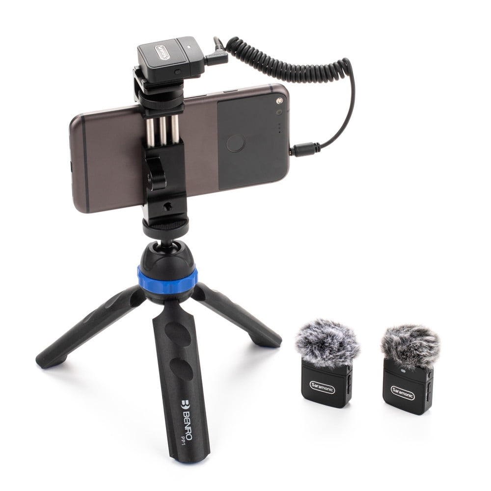 Saramonic Blink100B2 2 Person Micro Clip Wireless Mic System for Camera & Mobile