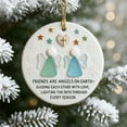 thumbnail image 2 of Luoshdecor Sea Glass Friendship Family Ornament,Acrylic Christmas Decoration for Christmas Tree Hanging Pendant ,Family Friends Gift, 2 of 5