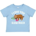 thumbnail image 3 of Inktastic Valentine's Day I Love You Slow Much with Cute Sloth Boys or Girls Baby T-Shirt, 3 of 5