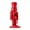 Red, variant on (3 pack) 8 in Wood Nutcracker Christmas Decoration, Red, by Holiday Time