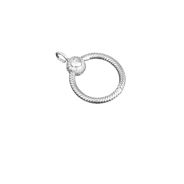 Pandora Moments Small Pave O Pendant