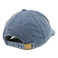 thumbnail image 2 of Trendy Apparel Shop Vintage 1972 Embroidered 46th Birthday Soft Crown Washed Cotton Cap - Navy, 2 of 2