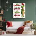 thumbnail image 5 of Christmas Movie Poster Print Wall Art, Funny Xmas Canvas Pictures Humorous Home Decorations, Merry Christmas Holiday Picture Painting Wall Decor for Bathroom Living Room Bedroom, Framed 11x14inch, 5 of 9