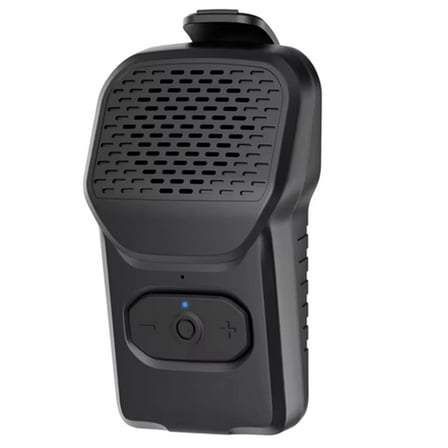 Wearable Bluetooth Speaker Magnetic Clip-on Wireless Portable Speakers IPX7 Waterproof BT5.3 Stereo Column Subwoofer