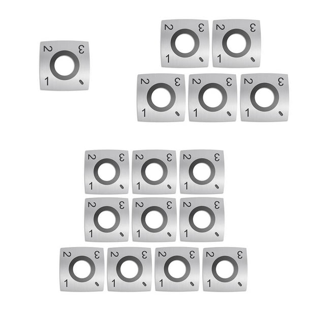Cuchillas de carburo cuadradas Herramientas de corte de carburo para herramienta de torneado de madera (1 unidad) DQrwqpou Para estrenar