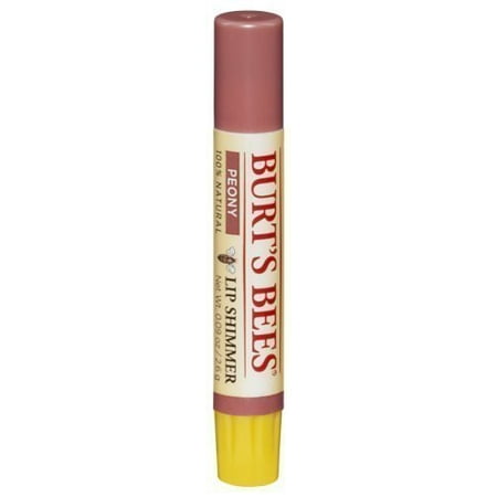 Burt's Bees 100% Natural Moisturizing Lip Shimmer, Peony - 1 (Best Lip Gloss For Dry Lips In India)