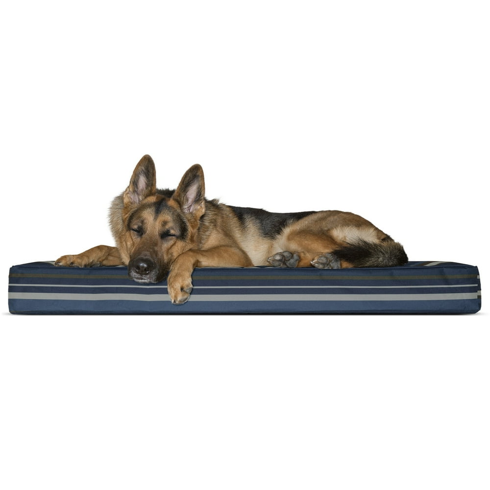 FurHaven Pet Dog Bed Deluxe Memory Foam Indoor/Outdoor Mattress Pet
