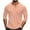 Mens Shirts Hot Pink, variant on BSDJILFG Long Sleeve Henley Tops for Men Basic T-Shirt Regular Fit Crewneck Pullover Blouse,Sizes S-5XL