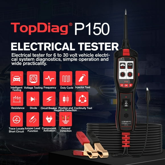 TopDiag Tester,Car Tester With And Tester P150 Fuel Duty Tester Tester And Duty P150 Diode And
