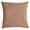 Beige, variant on Fennco Styles Pinsonic Velvet Decorative Throw Pillow 18" W x 18" L - Rust Square Cushion for Home, Couch, Bedroom, Living Room and Office Décor