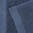thumbnail image 3 of Superior Milo Smart Twist Cotton Medium Weight Hand Towels, Set of 6, Navy Blue, 3 of 10
