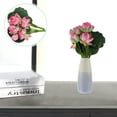 thumbnail image 4 of 2pcs Artificial Lotus Flowers Bouquets Simulation Tabletop Flower Arrangements for Home Decor, 4 of 9