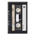 thumbnail image 1 of WIRESTER Single Gang Toggle Light Switch Plate/Wall Plate Cover - Retro Black Cassette Tape, 1 of 6