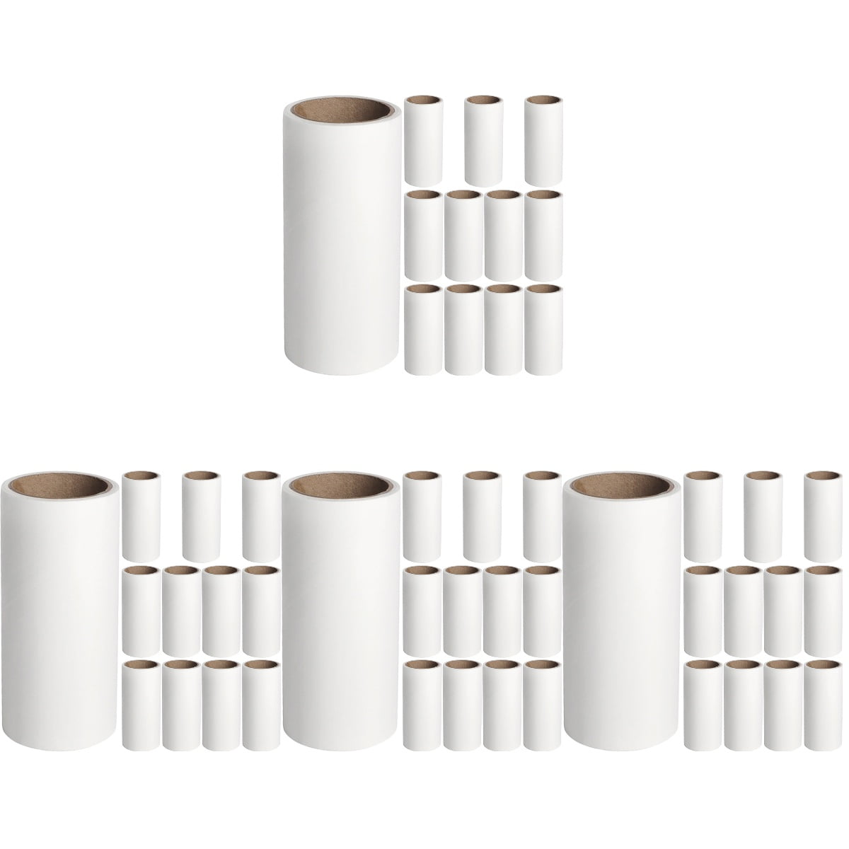 FOMIYES Pet Lint Roller, Lightweight and Durable, for Clothes, White, 48Pcs