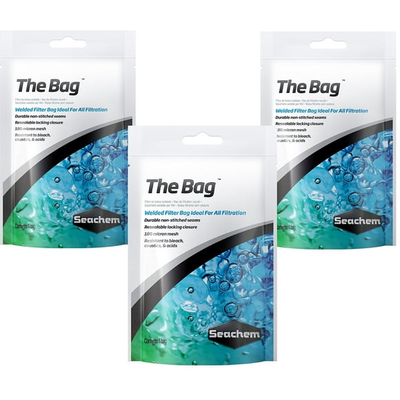 Bolsa filtrante Seachem The Bag, paquete de 3